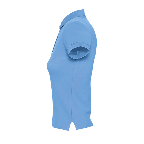 SOLS Dam/Kvinnor People Pique Kortärmad Polotröja XL Sky Sky Blue XL
