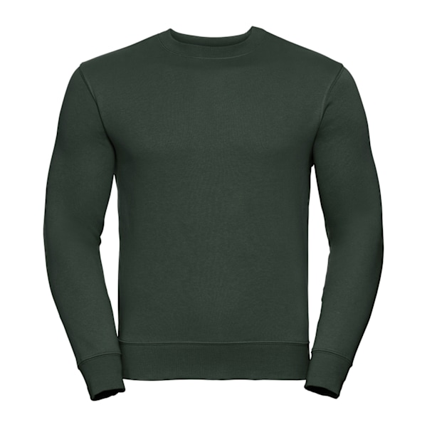 Russell Herr Sweatshirt för män, set-in, XL, flaskgön Bottle Green XL
