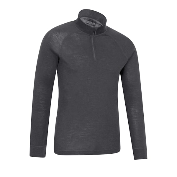 Mountain Warehouse Herr Merino II Baslager Topp 4XL Grå Grey 4XL