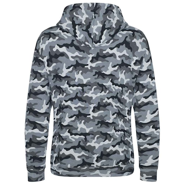 Awdis Herr Camouflage Hoodie M Grå Camo Grey Camo M