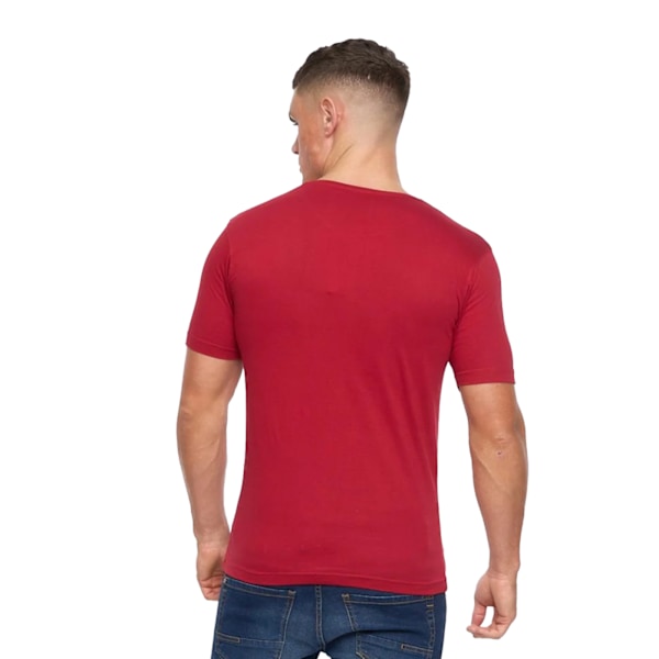 Xplicit Herr Drunk Elf Jul T-shirt 3XL Blodröd Blood Red 3XL