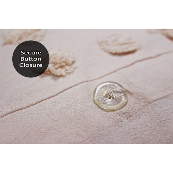Linen House Haze Påslakan Set King Peach Peach King