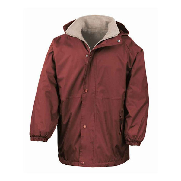 Result StormDri 4000 Vändbar Vattentät Jacka XXL Burgund Burgundy/Camel XXL