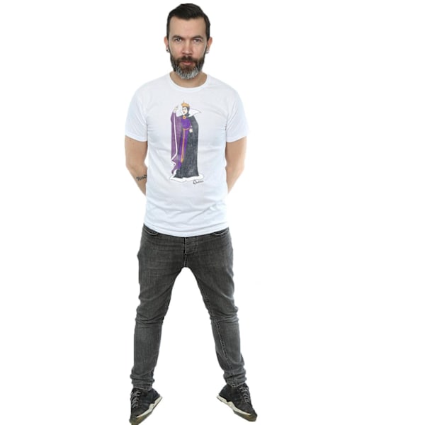 Disney Herr Snow White Classic Evil Queen Grimhilde T-shirt L W White L