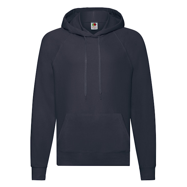 Fruit of the Loom Unisex Lätt Huvtröja för Vuxna Deep Navy L