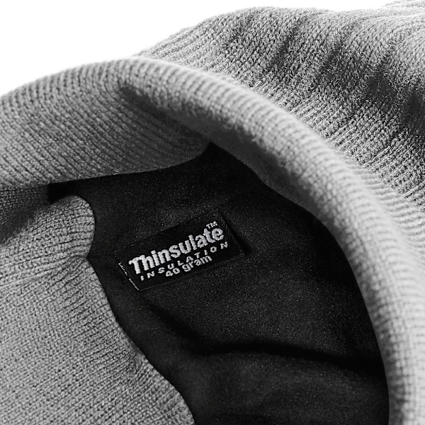 Beechfield Thinsulate Termisk Vinter / Skidmössa En Storlek Heather Grey One Size