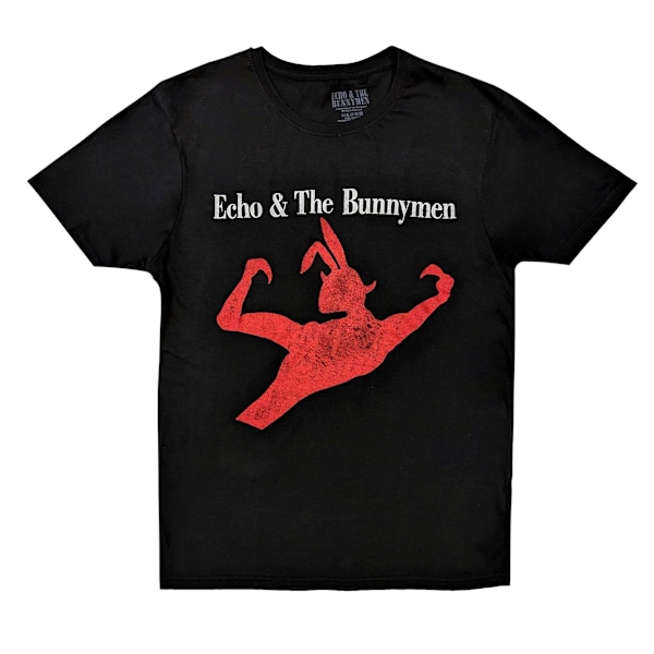 Echo & The Bunnymen Unisex Vuxen Creature T-Shirt M Svart Black M