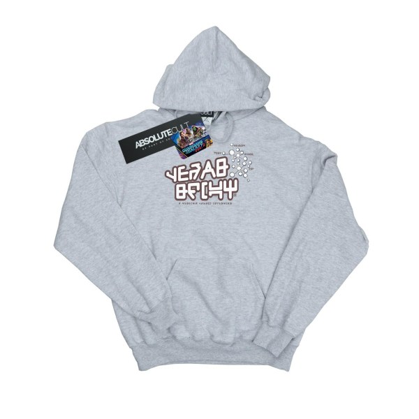 Marvel Boys Guardians Of The Galaxy Star Lord Text Hoodie 7-8 Y Sports Grey 7-8 Years