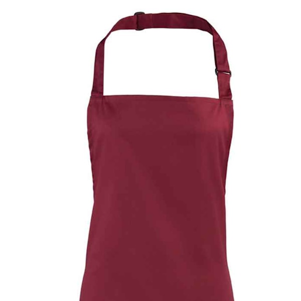 Premier Colours 2-i-1 Förkläde / Arbetskläder En Storlek Bourgogne Burgundy One Size