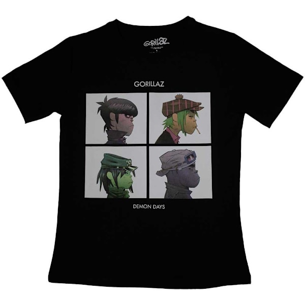 Gorillaz Womens/Ladies Demon Days T-Shirt M Svart Black M