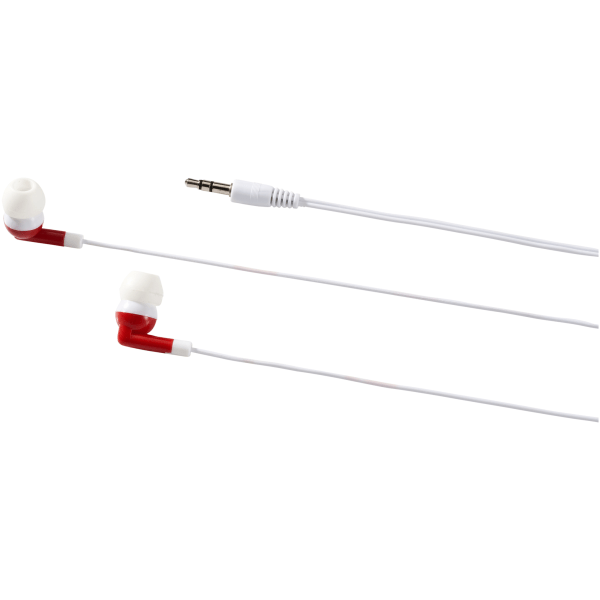 Bullet Rebel Earbuds 6 x 6,5 x 1,7 cm Röd/Vit Red/White 6 x 6.5 x 1.7 cm