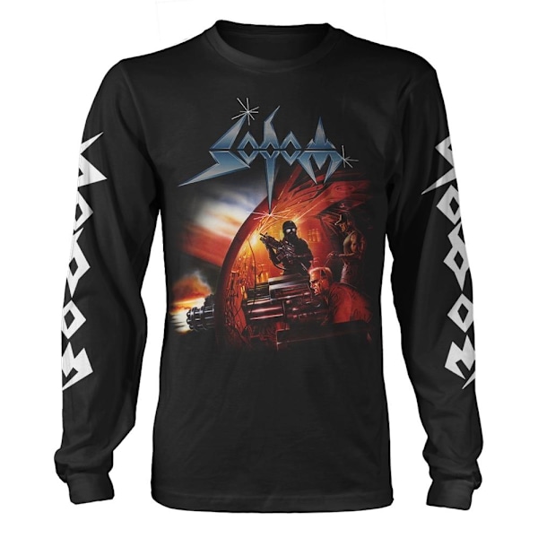 Sodom Unisex Adult Agent Orange Long-Sleeved T-Shirt XL Svart Black XL
