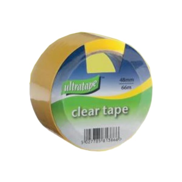 Ultratape Klar Tejp (6-pack) En Storlek Klar Clear One Size