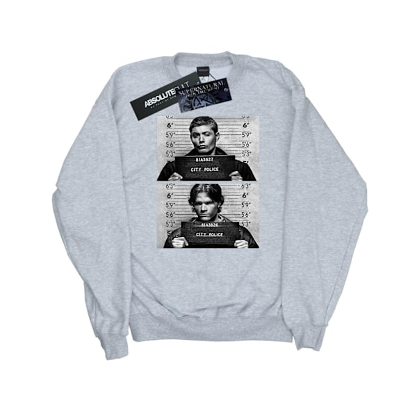Supernatural Herr Winchester Mugshots Sweatshirt L Sports Grey Sports Grey L