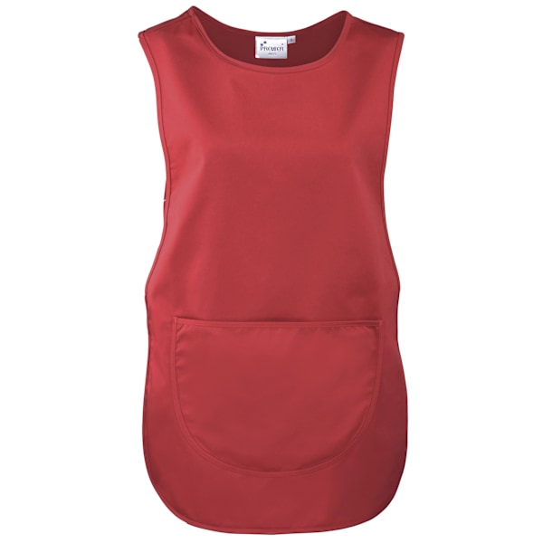 Premier Dam/Kvinnors Fickförkläde / Arbetskläder (2-pack) XL R Red XL