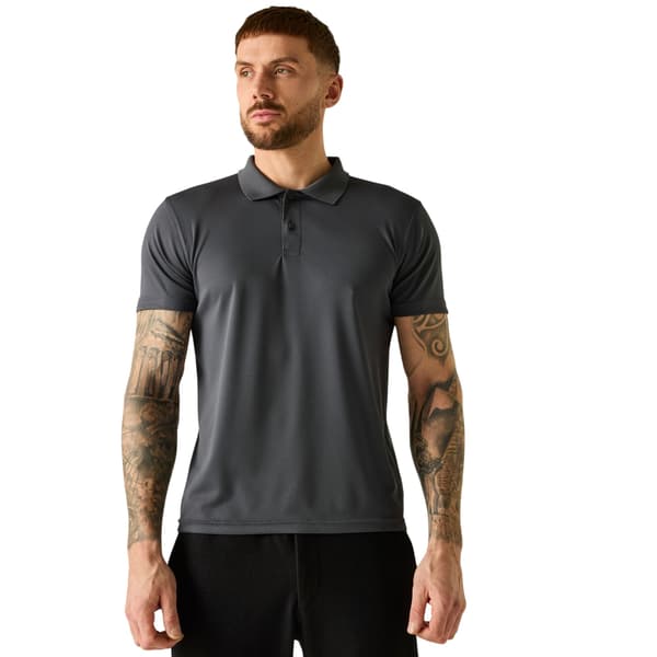 Regatta Professional Pikétröja för män XXS Solid Grå Solid Grey XXS