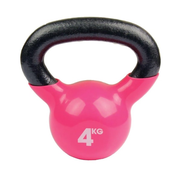 Fitness Mad Kettlebell 4kg Rosa/Svart Pink/Black 4kg