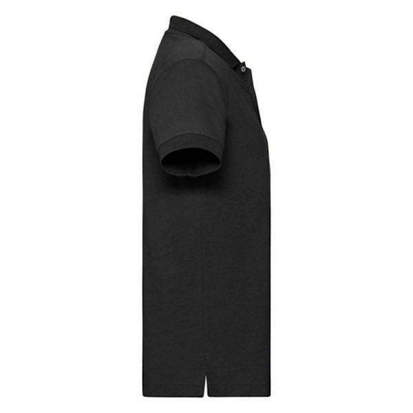 Russell Herr Stretch Kortärmad Poloskjorta L Svart Black L
