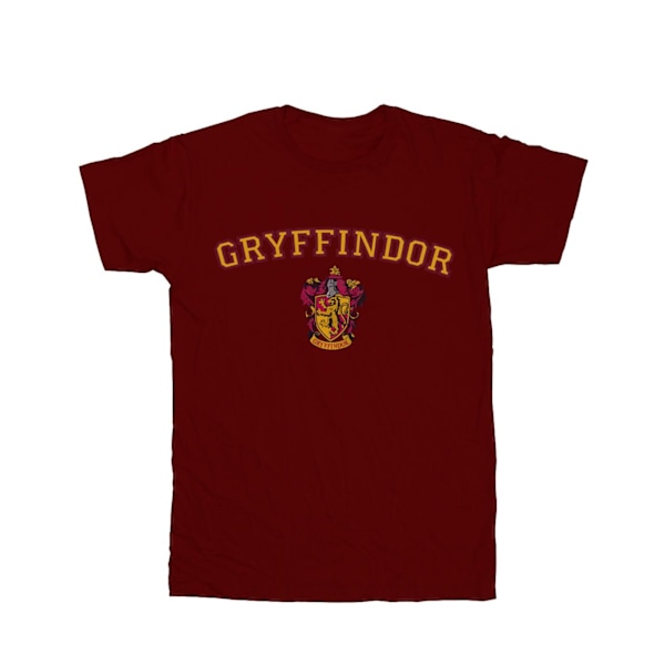Harry Potter Pojkar Gryffindor Crest T-shirt 12-13 år Bourgogne Burgundy 12-13 Years