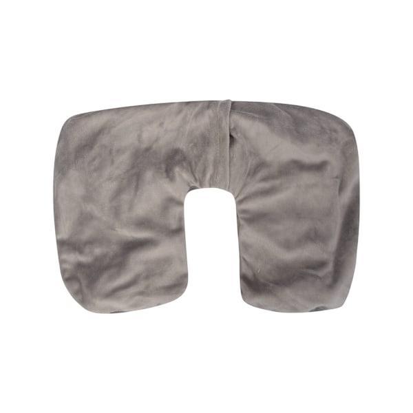 Mountain Warehouse Fleece Uppblåsbar Kudde En Storlek Grå Grey One Size