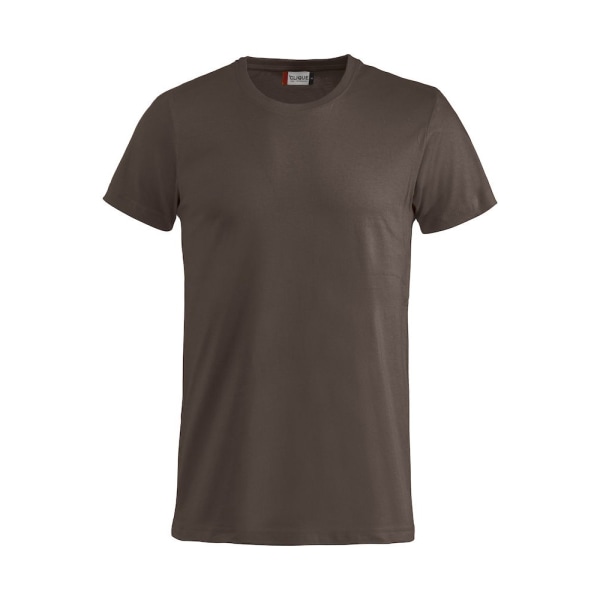 Clique Mens Basic T-Shirt XL Mörk Mocka Dark Mocha XL