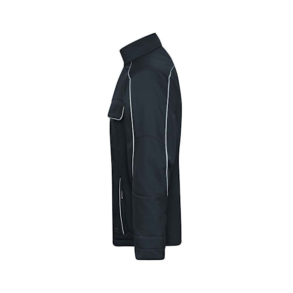 James och Nicholson Vuxen Unisex Arbetskläder Softshell Jacka XL Carbon XL