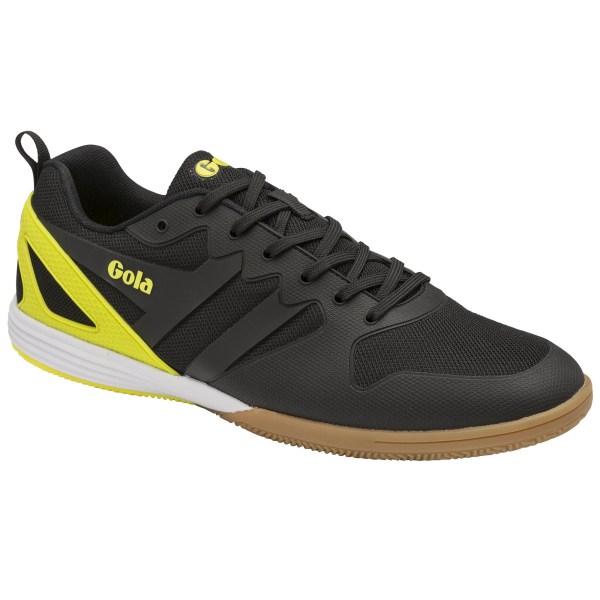 Gola Mens Echo TX Indoor Court Shoes 11 UK Svart/Gul Black/Yellow 11 UK