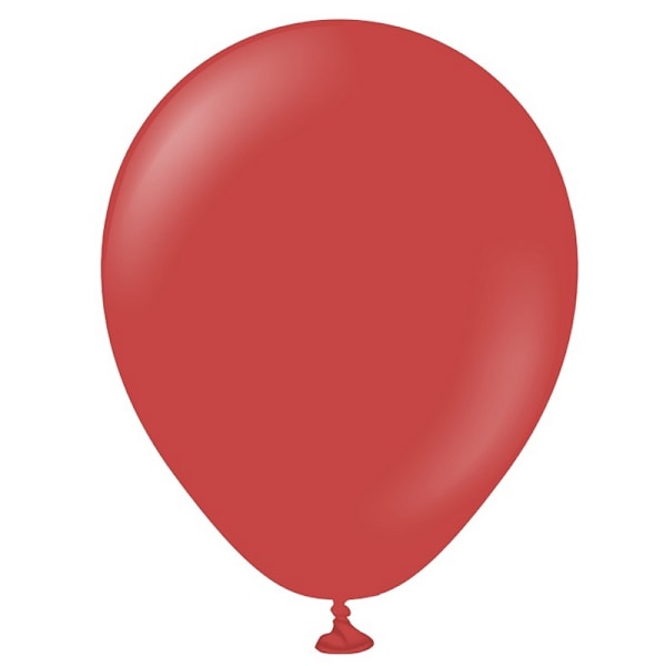 Kalisan Latexballonger (100-pack) One Size Blodröd Blood Red One Size