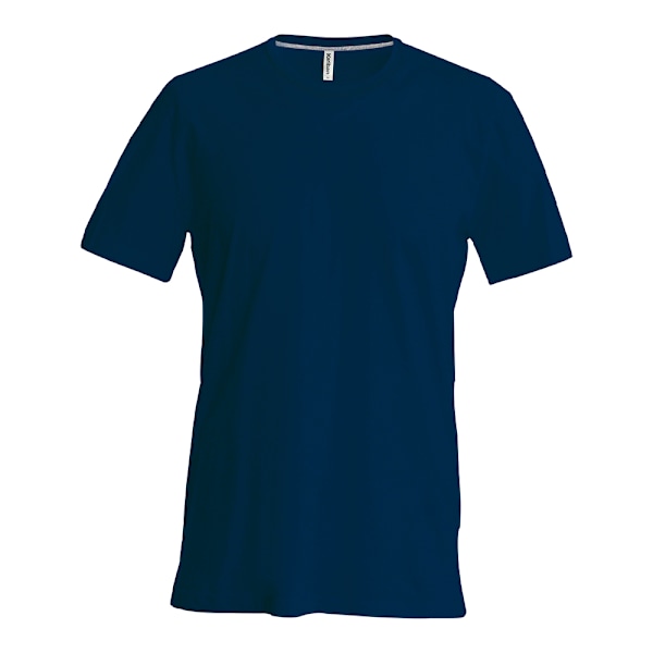 Kariban Herr Crew Neck T-Shirt L Marinblå Navy L
