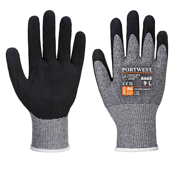 Portwest Unisex Vuxen A665 VHR Avancerade Skärskyddshandskar 7 Grey 7