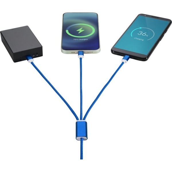 Bullet Versatile USB-kabel One Size Royal Blue Royal Blue One Size