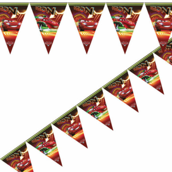 Bilar Neon Banner En Storlek Flerfärgad Multicoloured One Size