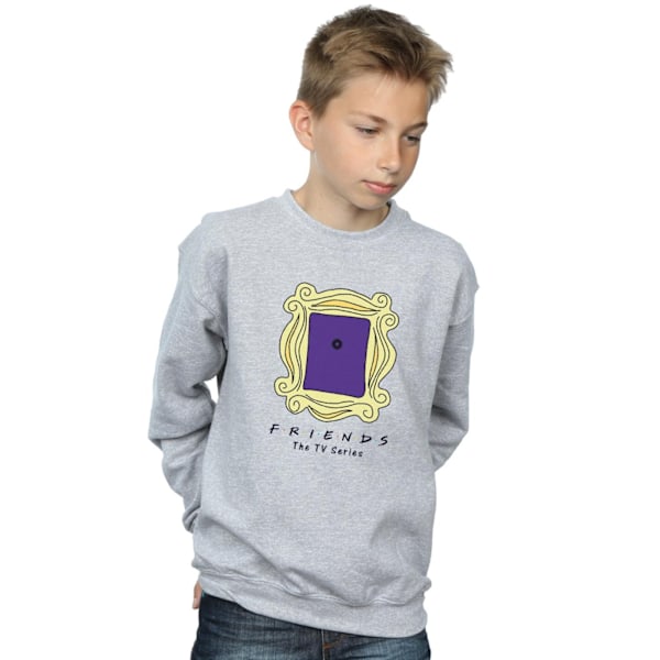 Friends Boys Dörröga Sweatshirt 5-6 År Sports Grey Sports Grey 5-6 Years