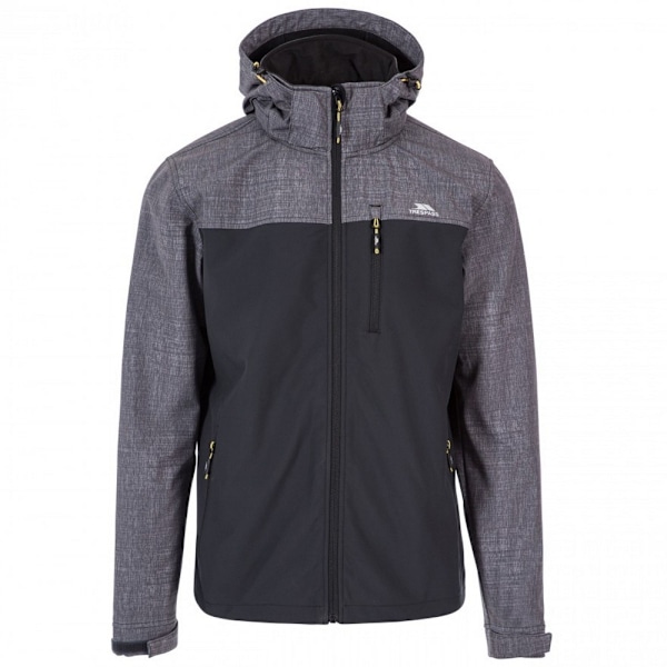 Trespass Abbott Softshelljacka för herr, L, mörkgråmelerad Dark Grey Marl L