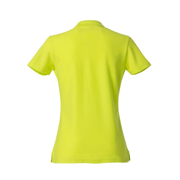 Clique Dam/Dam Polo Skjorta Enfärgad S Synlighetsgrön Visibility Green S
