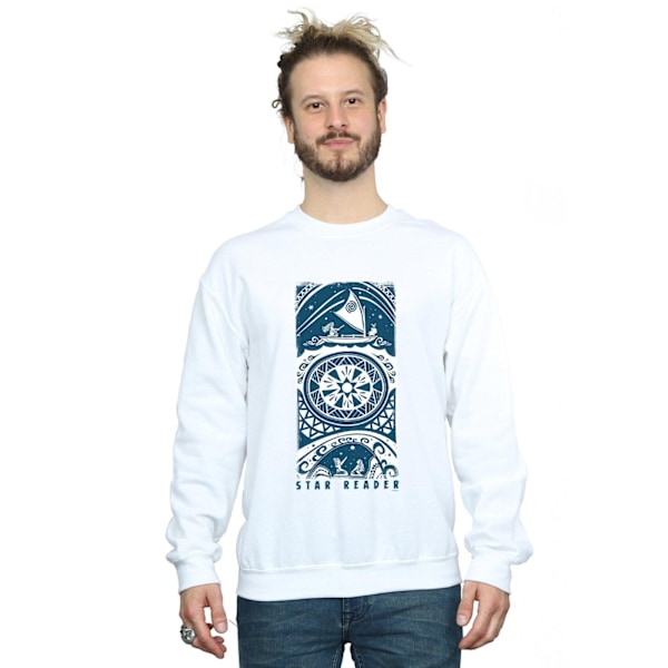 Disney Moana Star Reader Sweatshirt L Vit White L