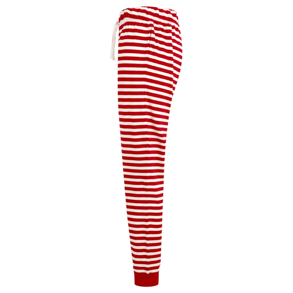 SF Dam/Dam Stripe Lounge Pants XS Röd/Vit Red/White XS