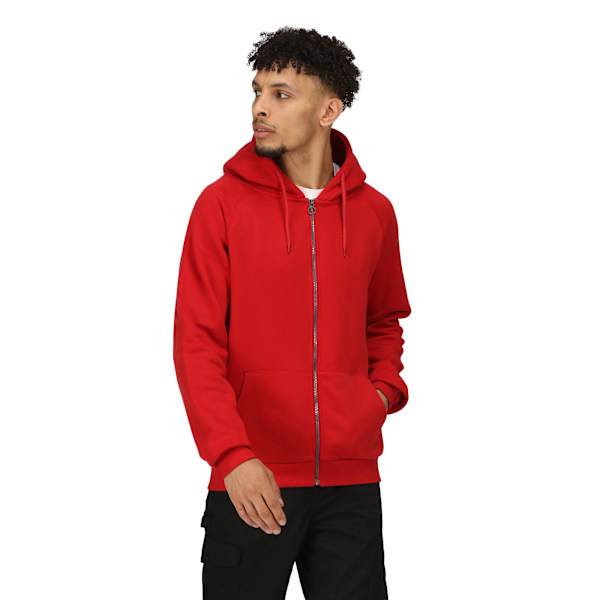 Regatta Pro Full Zip Hoodie M Classic Red för män Classic Red M