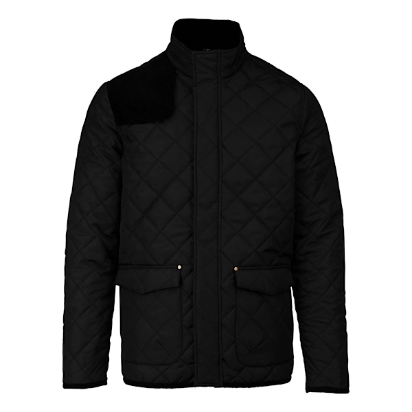 Kariban Herr Quiltad Jacka XXL Svart/Svart Black/Black XXL