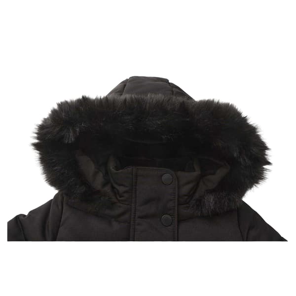 Firetrap Flickor Bubble Vadderad Jacka 9-10 År Svart Black 9-10 Years
