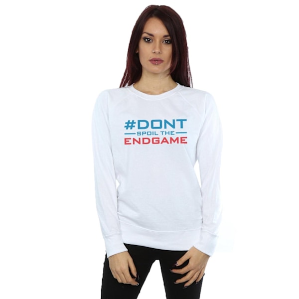 Marvel Womens/Ladies Avengers Endgame Don´t Spoil The Endgame S White XXL