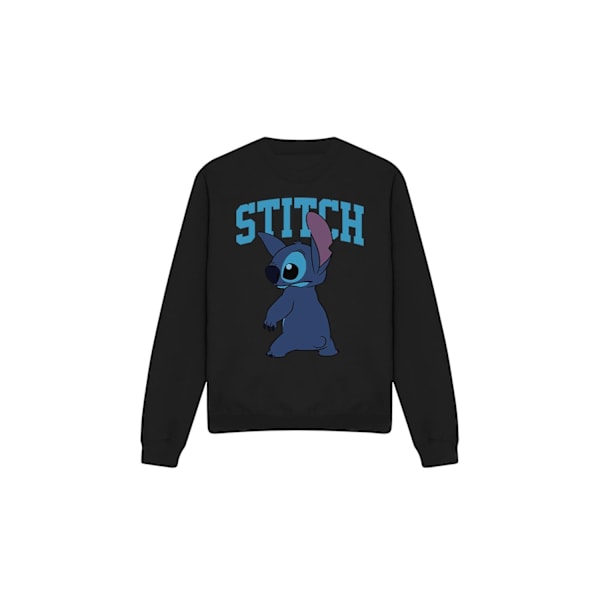 Lilo & Stitch Unisex Vuxen Klassisk Pose Sweatshirt XL Svart Black XL
