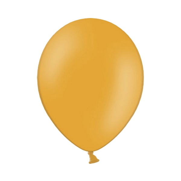 Belbal 10,5 tums ballonger (paket med 100) En one size pastell orange Pastel Orange One Size