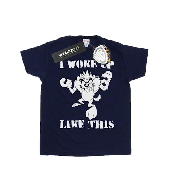 Looney Tunes Herr Taz I Woke Up Like This T-shirt L Marinblå Navy Blue L