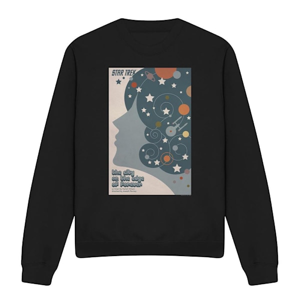 Star Trek Unisex Vuxen The Original Series Avsnitt 28 Sweatshirt Black L