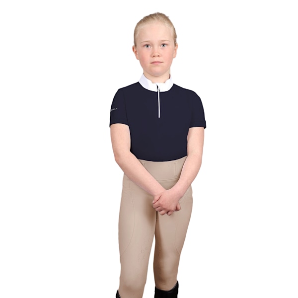 Coldstream Barnkläder för Barn/Ungdomar Nästa Generation Oxnam Tävlings-Showtröja Navy 11-12 Years