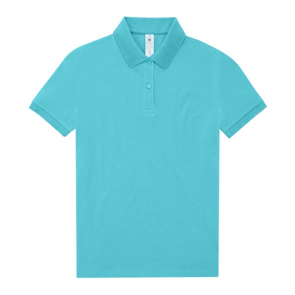 B&C Dam/Dam My Polo Shirt 12 UK Meta Turkos Meta Turquoise 12 UK