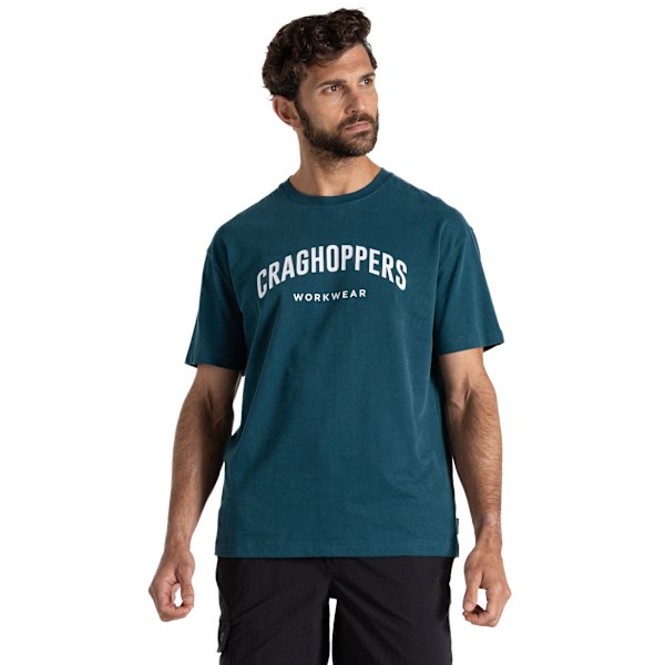 Craghoppers Batley T-shirt M Mörk Egeisk Blå Dark Aegean Blue M