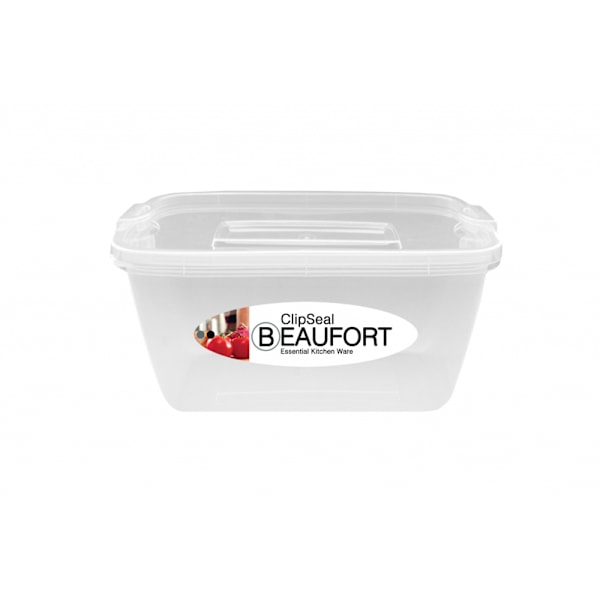 Beaufort Ultra Square Matbehållare En Storlek Transparent Clear One Size