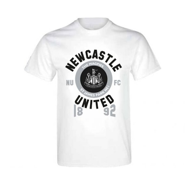 Newcastle United FC Unisex Vuxen Magpies T-shirt S Vit White S